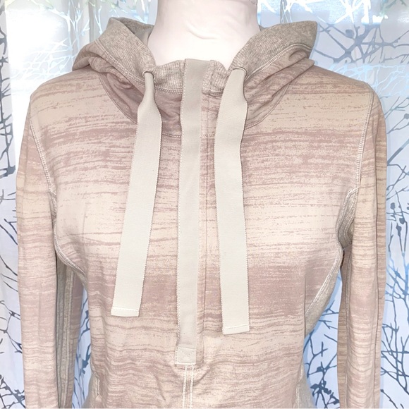 Lululemon silver spoon grey Post Sweat Pullover 1/2 zip neck hoodie sweatshirt - Picture 2 of 15